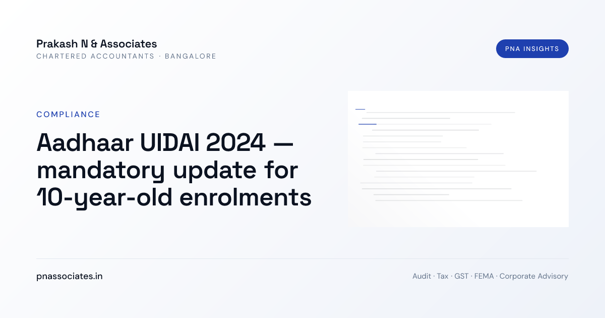 Uidai Video Aadhaar UIDAI 2024 — mandatory update for 10-year-old enrolments ...